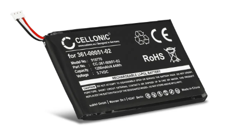 Garmin 361-00051-02 akku, 1200mAh