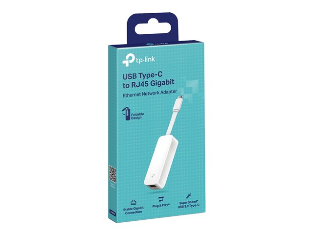 TP-LINK USB Type-C to RJ45 Gigabit Ethernet Network Adapter - Pargas